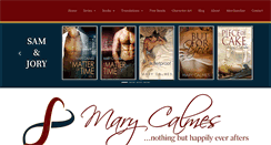 Desktop Screenshot of marycalmes.com